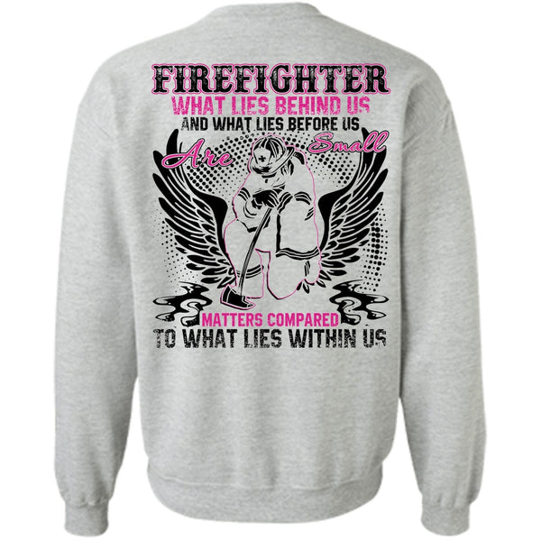I Love Firefighter T Shirt, Firefighter Sweatshirt