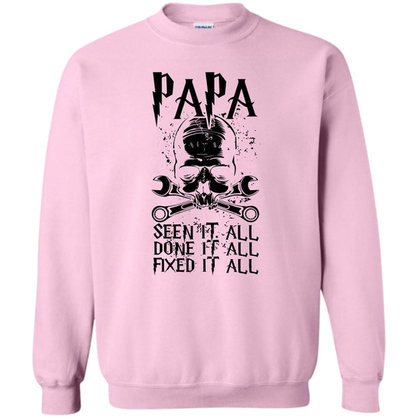 Coolest Papa Ever T Shirt, Papa Seen It All Sweatshirt