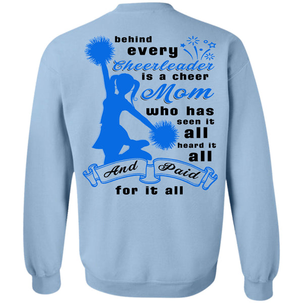 Being A Cheerleader T Shirt, Cheerleader Is A Cheer Mom Sweatshirt