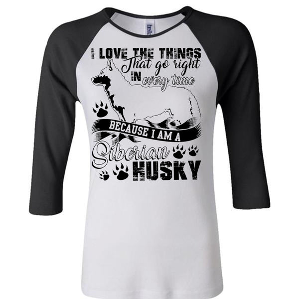 I Am A Siberian Husky T Shirt, I Love Dog T Shirt, Awesome T-Shirts