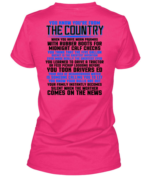 You're From The Country T Shirt, I Love Veteran T Shirt