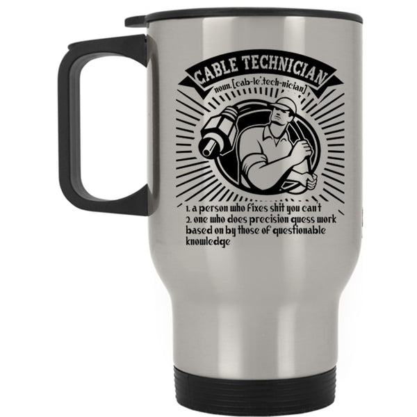 Awesome Cable Technicians Travel Mug, Cable Technician Mug