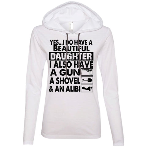 A black t-shirt with the shopify logo