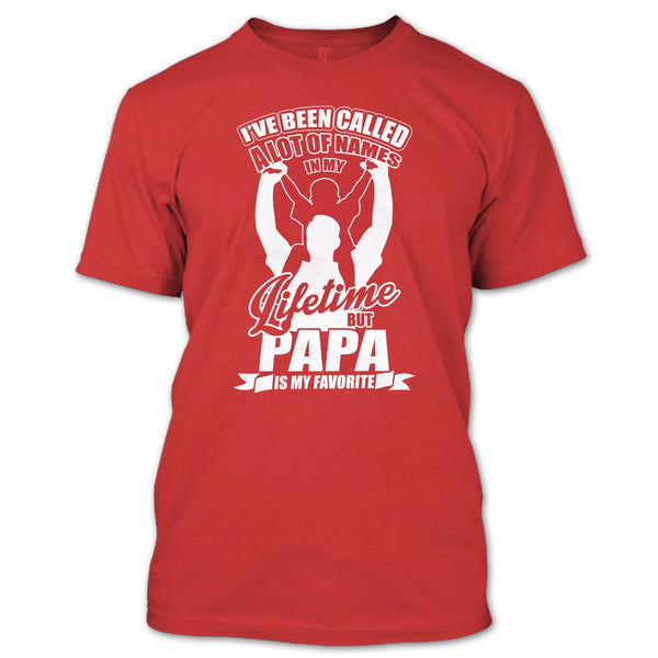 Papa Is My Favorite Name T Shirt, Happy Father's  Day T Shirt