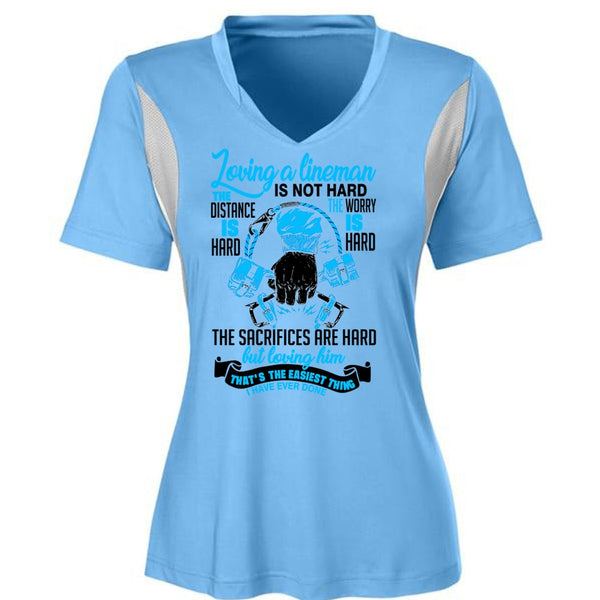 Loving A Lineman T Shirt, Being A Lineman T Shirt, Awesome T-Shirts