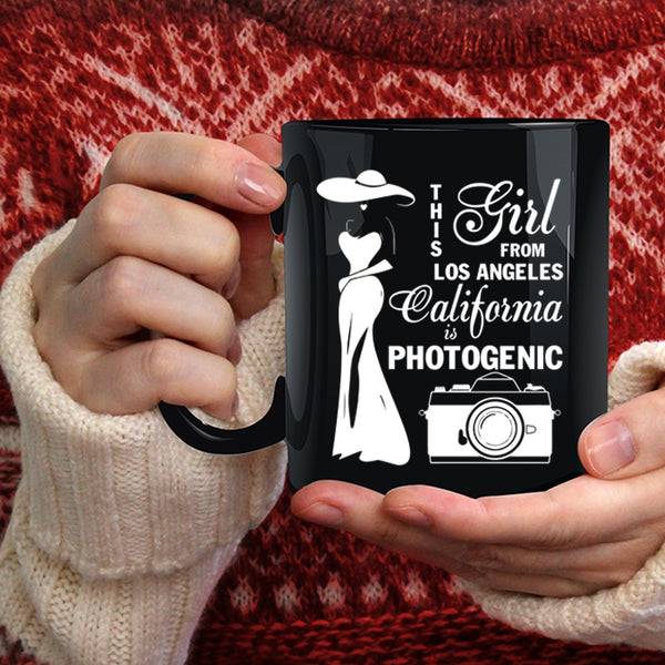 This Girl From Los Angeles Coffee Mug, California Is Photogenic Coffee Cup
