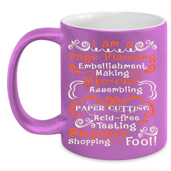 I Am A Page Planning Coffee Mug, Cute Hairstylist Coffee Cup