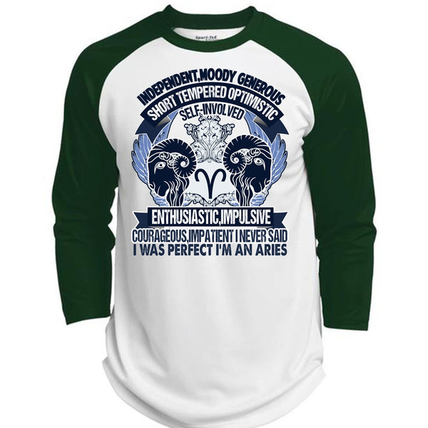 I'm An Aries T Shirt, I Love Aries T Shirt, Awesome T-Shirts  (Polyester Game Baseball Jersey)