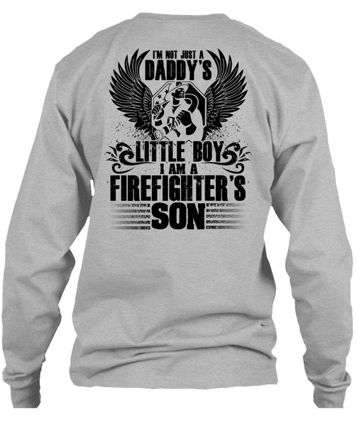 Daddy's Little Boy T Shirt, I Love Firefighter T Shirt