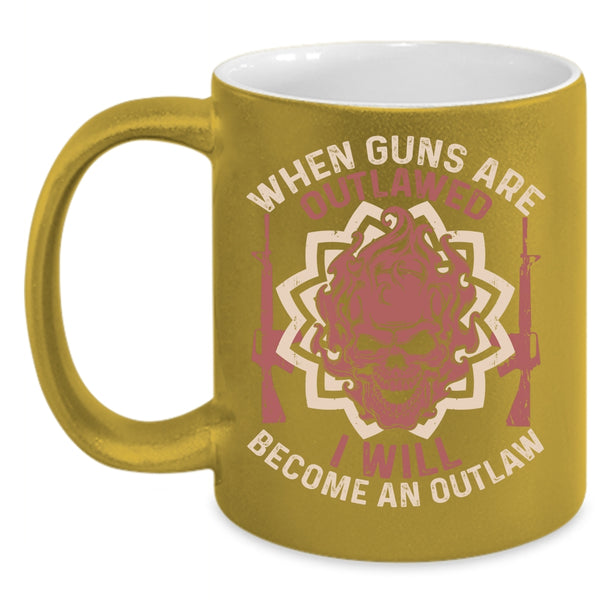 Funny Gunner Coffee Mug, Funny Gift For Gunaholic Coffee Cup