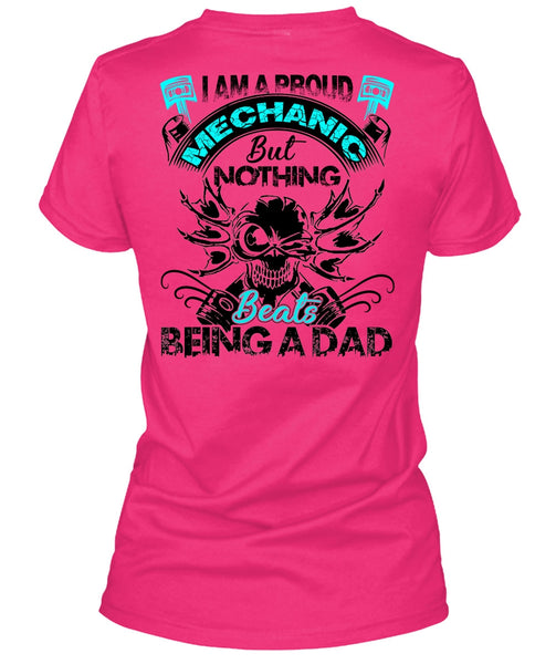 I Am A Proud Mechanic T Shirt, I Love Mechanic T Shirt