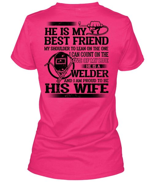 I Am Proud To Be His Wife T Shirt, I Love My Wife T Shirt