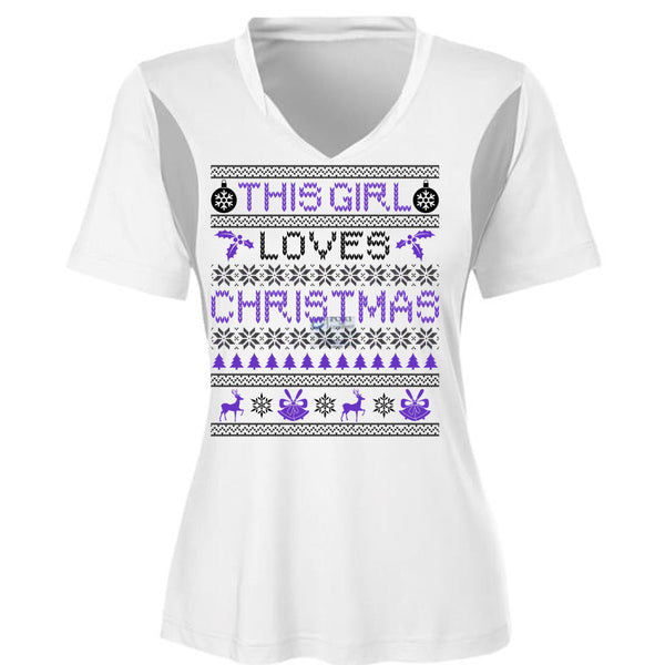 This Girl Loves Christmas T Shirt, Noel Christmas T Shirt, Awesome T-Shirts