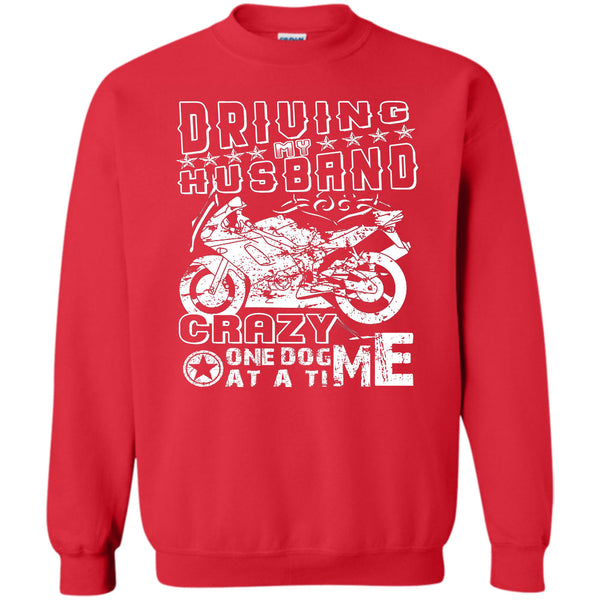 Crazy One Dog At A Time T Shirt, Coolest Motorcycle Sweatshirt