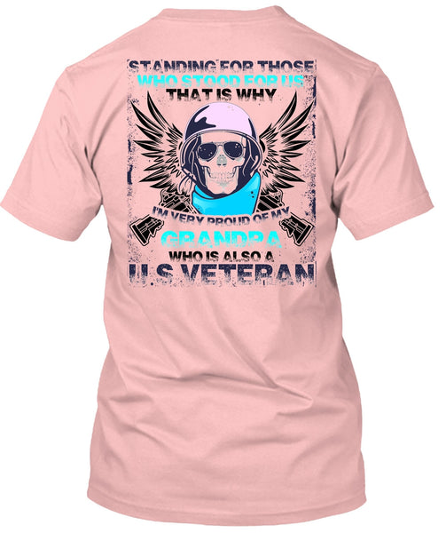 Grandpa Who Is Also US Veteran T Shirt, I Love Veteran T Shirt