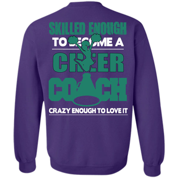 Being A Cheer Coach T Shirt, I Love Cheer Sweatshirt