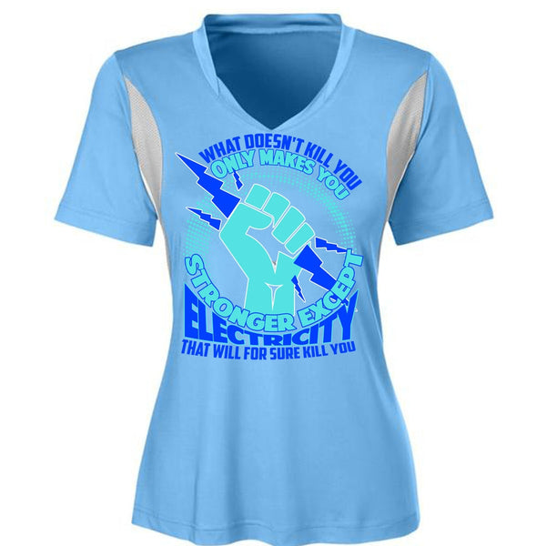 Stronger Except Electricity T Shirt, I Love Electrician T Shirt, Awesome T-Shirts
