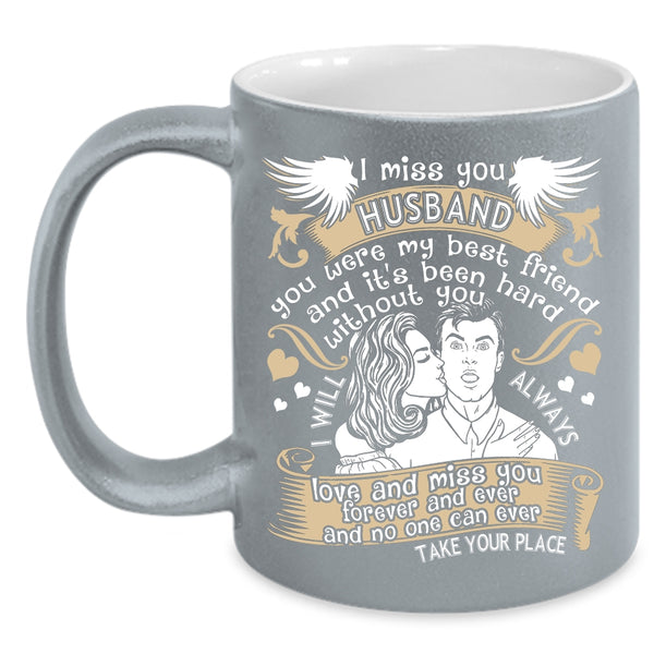 I Miss You Husband Coffee Mug, I Love My Husband Coffee Cup