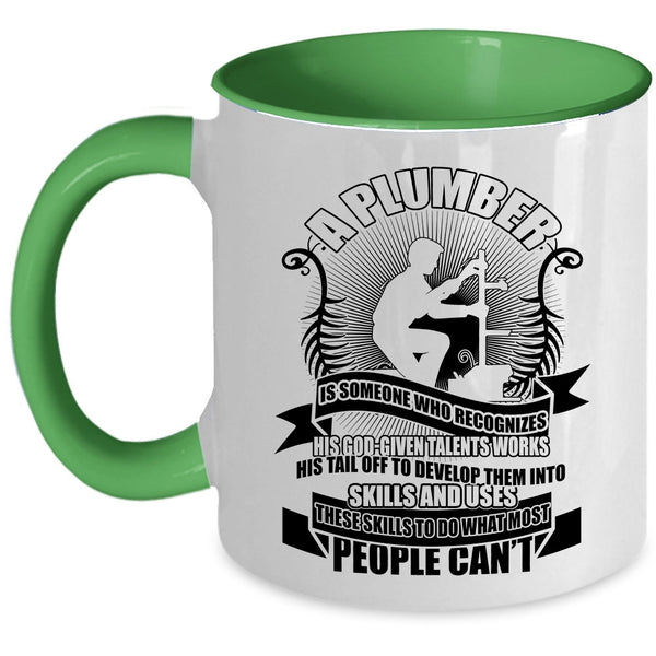 Cool Plumber Coffee Mug, Plumber Accent Mug
