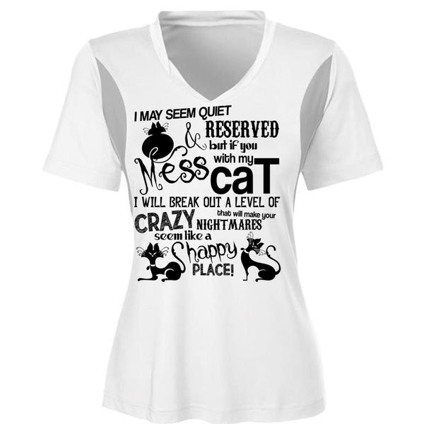 You Mess With My Cat T Shirt, I Love My Cat T Shirt, Awesome T-Shirts