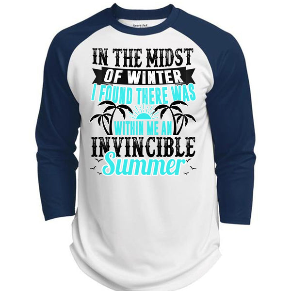 Me An Invincible Summer T Shirt, I Love Fishing T Shirt, Awesome T-Shirts  (Polyester Game Baseball Jersey)