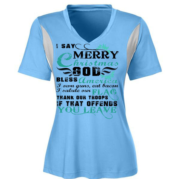 I Say Merry Christmas T Shirt, This Girl Loves Christmas T Shirt, Awesome T-Shirts