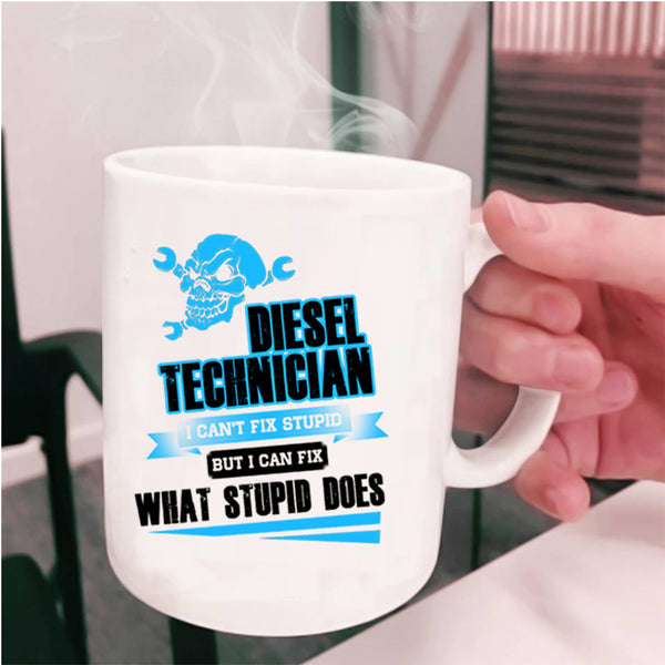 Cool Gift For Technician Coffee Mug, Diesel Technician Cup