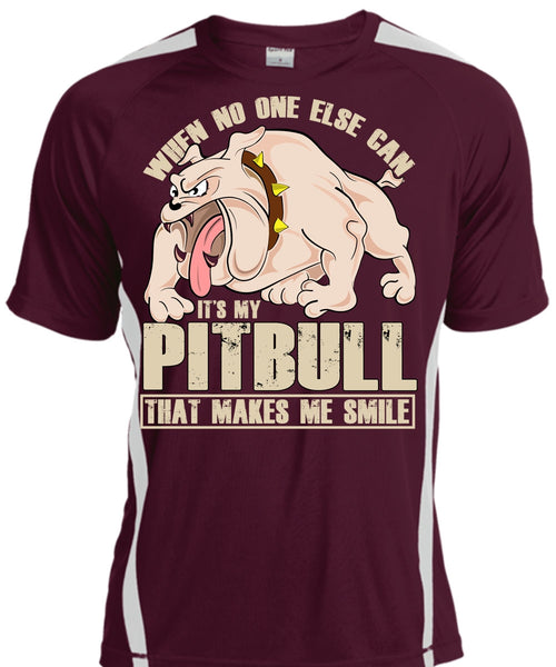 It's My Pit Bull T Shirt, Makes Me Smile T Shirt, Cool Shirt
