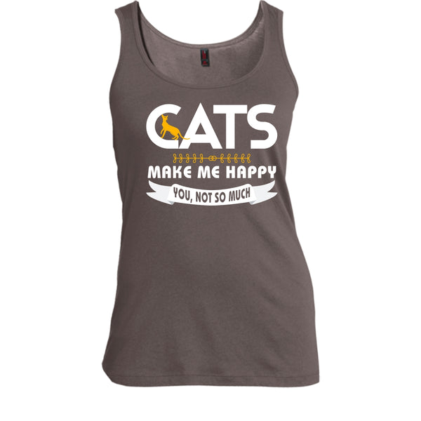 Cats Make Me Happy Shirt, You Not So Much Shirt