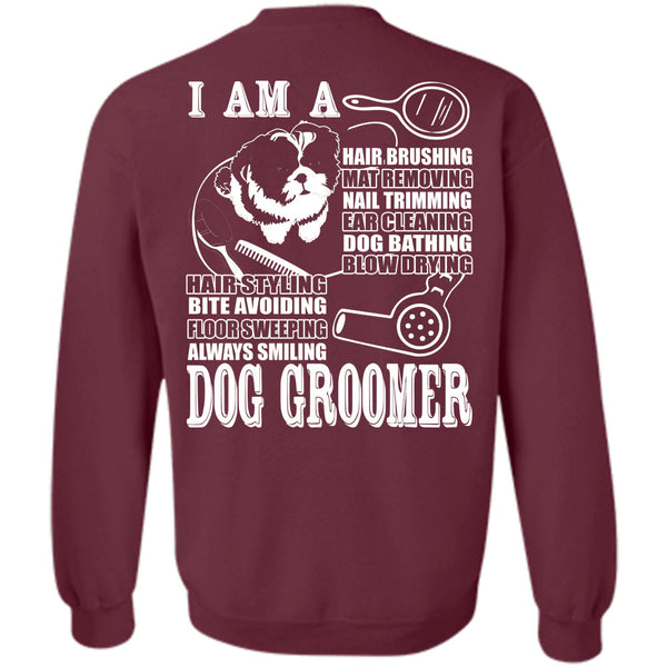 Dog Groomer T Shirt, I Love Groomer Sweatshirt