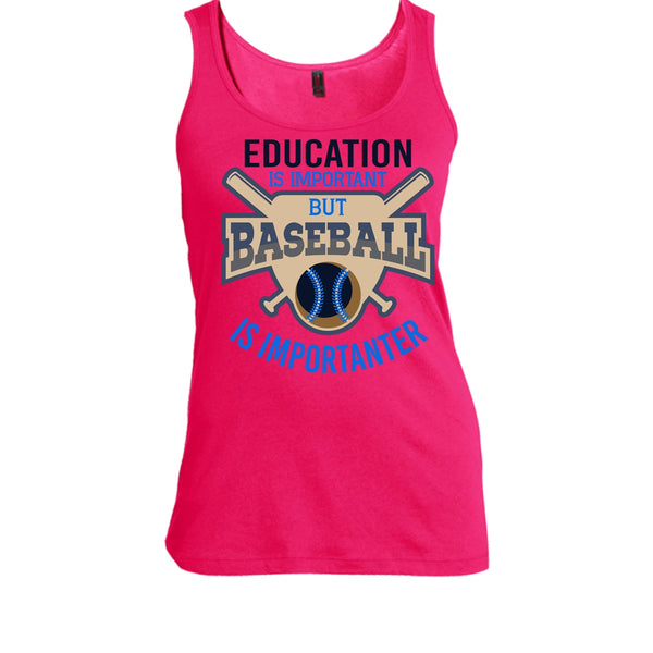Education Is Important Shirt, But Baseball Is Importanter Shirt, Cool Baseball Shirt