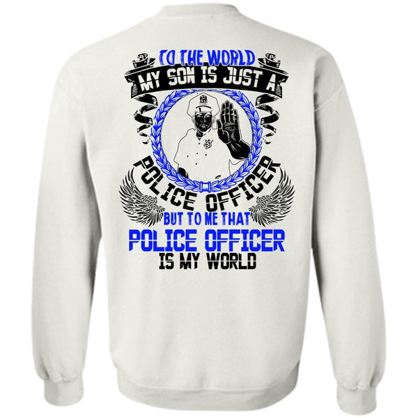 A black t-shirt with the shopify logo