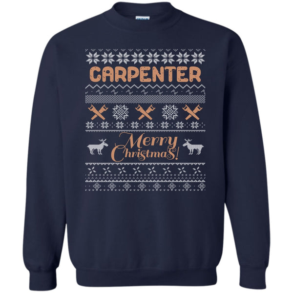 Coolest Carpenter T Shirt, Gift For Merry Christmas Sweatshirt