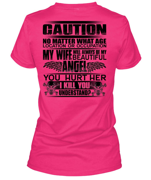 My Wife Will Always Be My Beautiful T Shirt, I Love Husband T Shirt