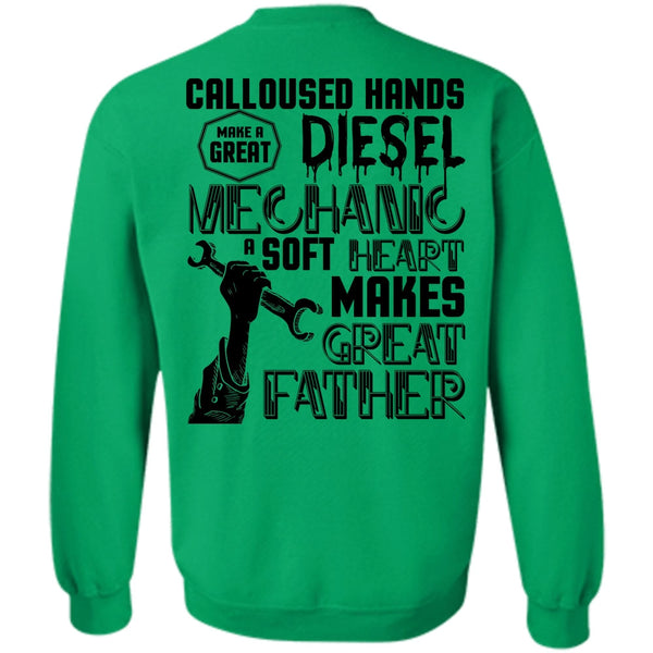 I Love Mechanic T Shirt, Make A Great Diesel Mechanic Sweatshirt