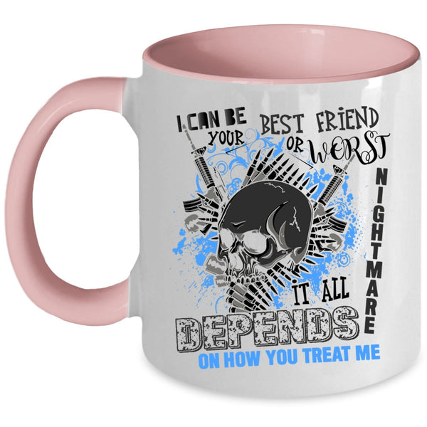 Cool Friends Coffee Mug, I Can Be Your Best Friend Accent Mug