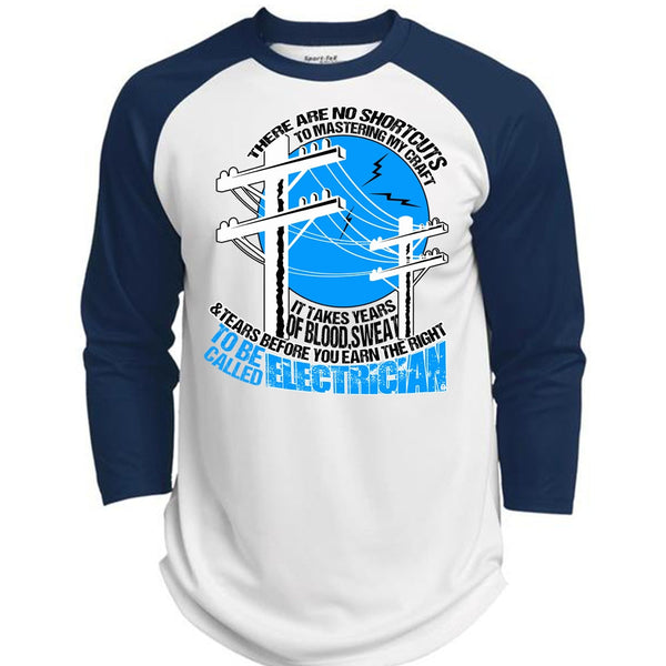To Be Called Electrician T Shirt, I Love Electrician T Shirt, Awesome T-Shirts  (Polyester Game Baseball Jersey)