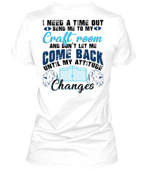 Send Me To My Craft Room T Shirt, I Love My Cat T Shirt