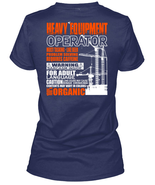 Heavy Equipment Operator T Shirt, Problem Solving T Shirt