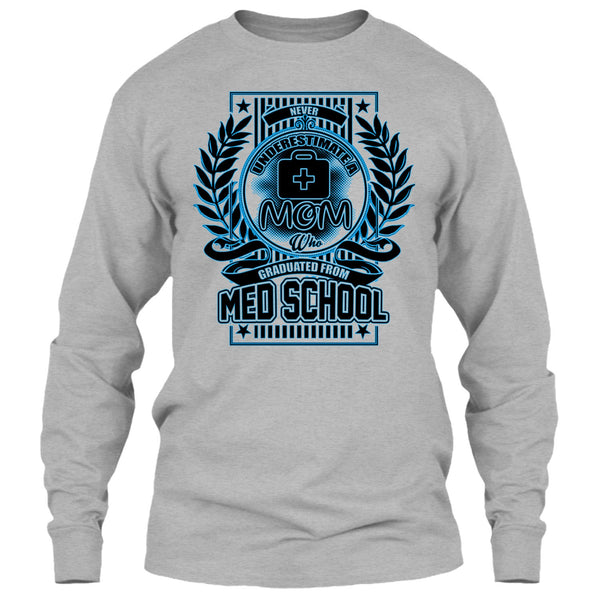 Neve Underestimate A Mom T Shirt, Gift For Mom T Shirt