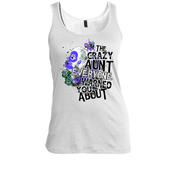 I'm The Crazy Aunt T Shirt, Coolest Aunt Tank Top