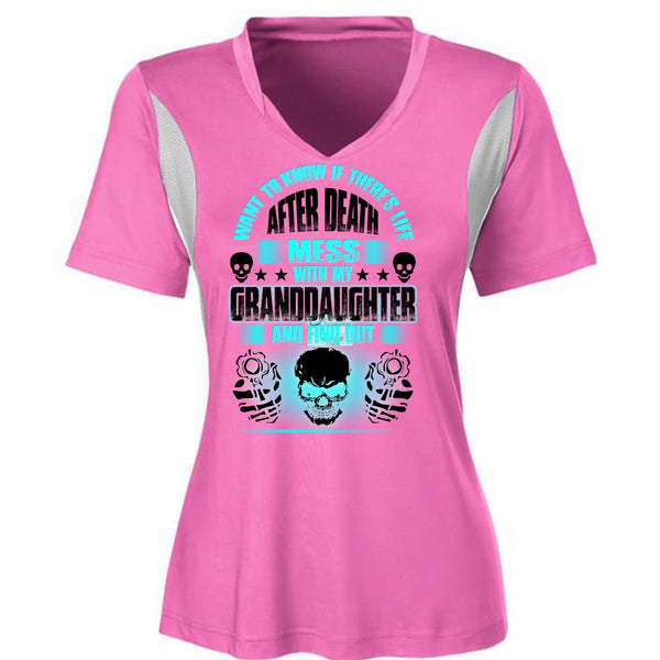 Mess With My Granddaughter T Shirt, I Love Grandkids T Shirt, Awesome T-Shirts