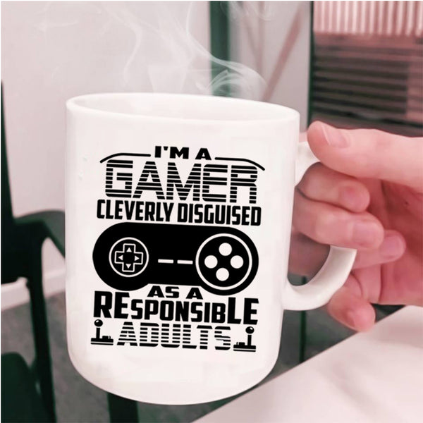 Cool Gift For Gamers Coffee Mug, I'm A Gamer Cup
