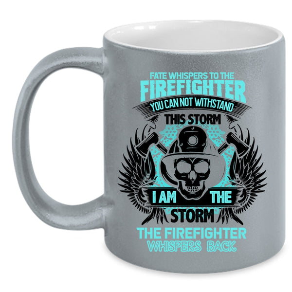 Cool Fireman Coffee Mug, Firefighter Accent Mug