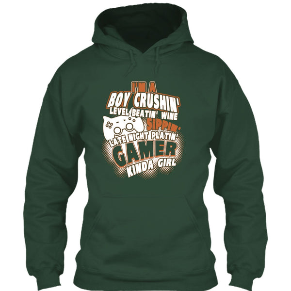 I'm A Boy Crushin' T Shirt, Gamer Kinda Girl T Shirt