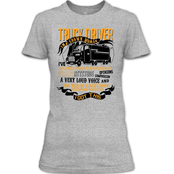 Trucker Driver T Shirt, Coolest Truck Driver T Shirt