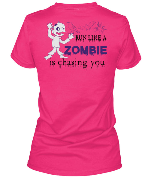 Run Like A Zombie Is Chasing You T Shirt, Wait For Halloween T Shirt