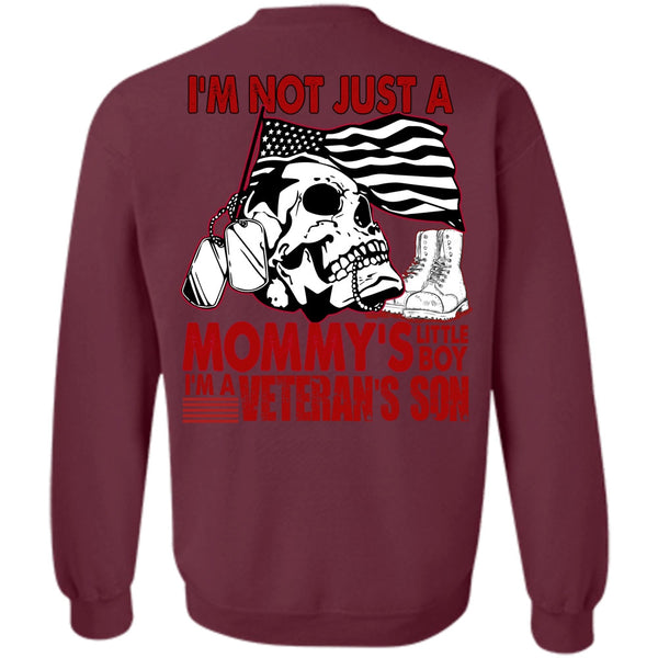 Mommy's Little Boy T Shirt, I Love Veteran Sweatshirt
