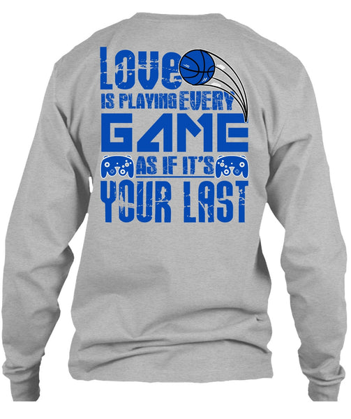 Love Is Playing Game T Shirt, I Love Gaming T Shirt