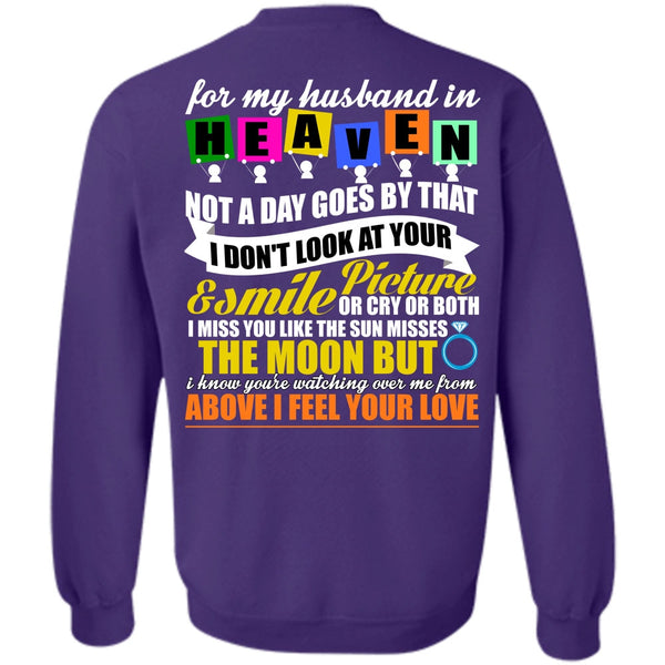 Smile Picture T Shirt, I Love Husband Sweatshirt